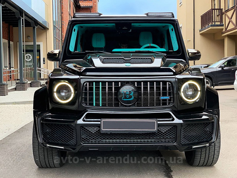 Аренда Mercedes-Benz Gelandewagen G800 Brabus Tiffany кубик с водителем. Прокат авто Мерседес G800 гелик без водителя Киев