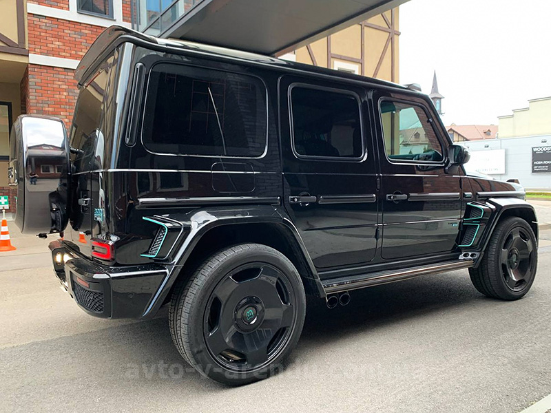 Аренда Mercedes-Benz Gelandewagen G800 Brabus Tiffany кубик с водителем. Прокат авто Мерседес G800 гелик без водителя Киев