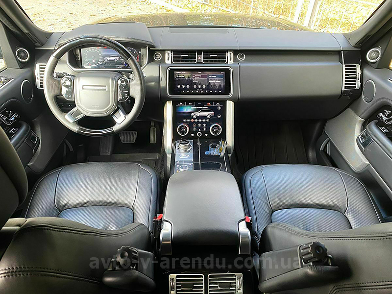 Аренда внедорожника Range Rover Vogue 4,4d с водителем. Прокат джипа Рендж Ровер Вог 4,4d без водителя в Киеве