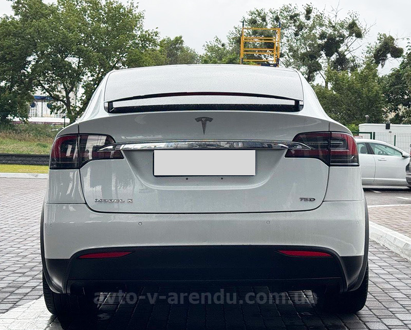 Аренда электро внедорожника TESLA Model X с водителем в Киеве