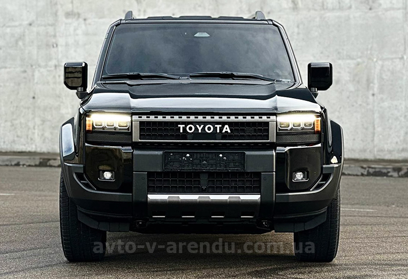Аренда внедорожника Toyota Land Cruiser Prado 250 с водителем. Прокат авто Тойота Ленд Крузер Прадо 250 без водителя в Киеве